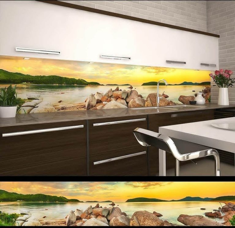 کاشی سه بعدی بین کابینتی