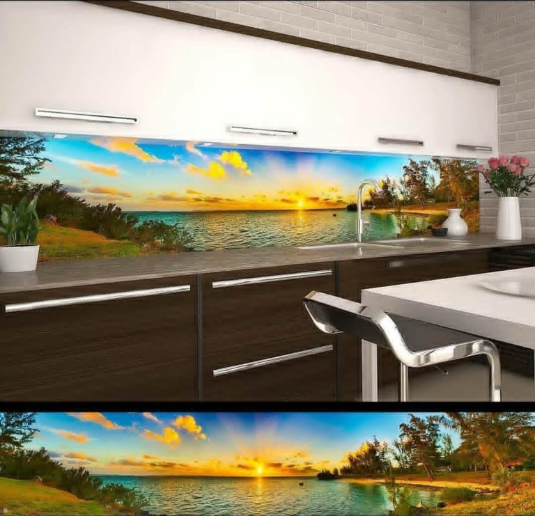 کاشی سه بعدی بین کابینتی