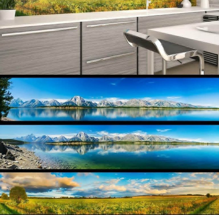 کاشی سه بعدی بین کابینتی