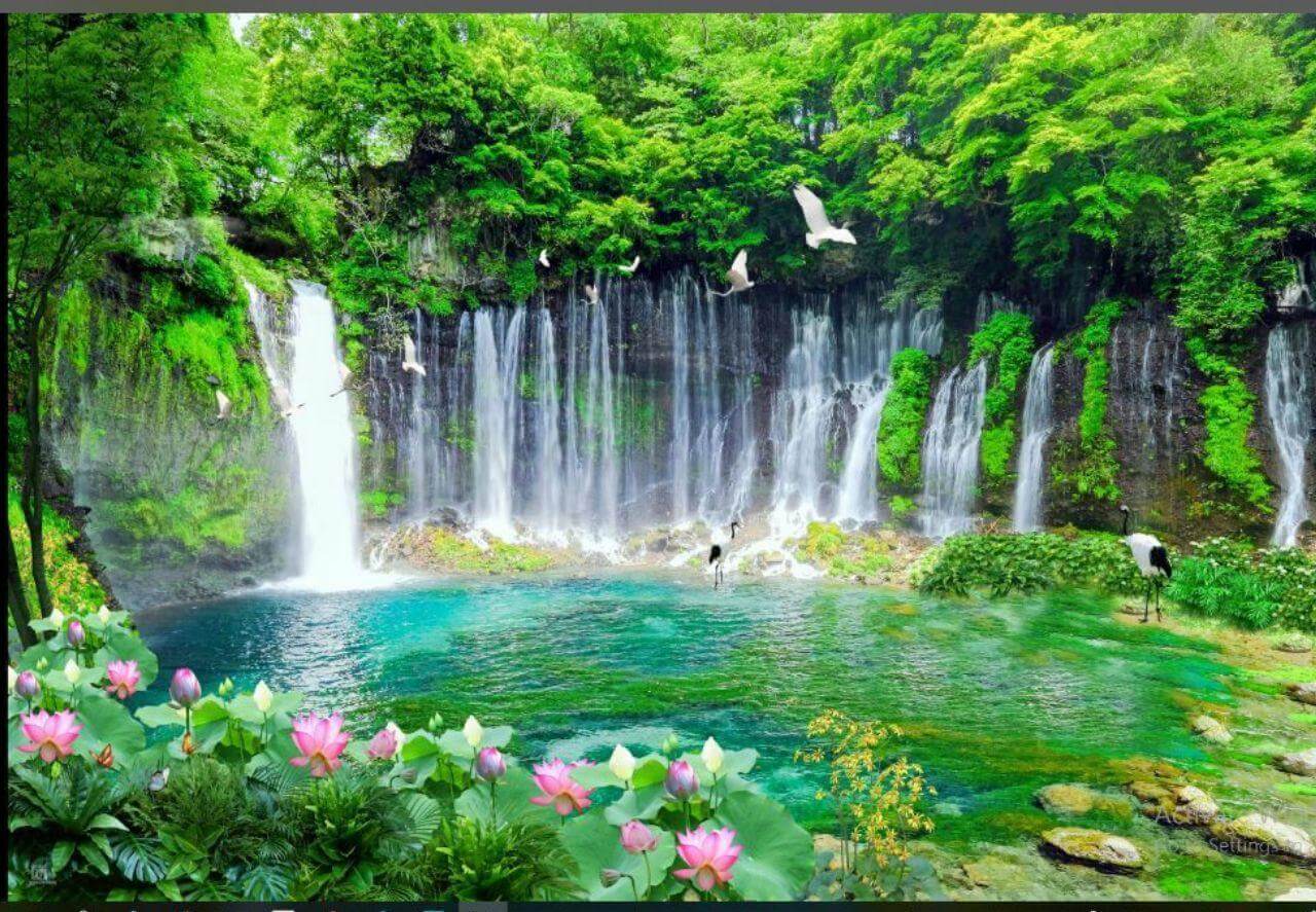21970.jpg کاشی سه بعدی طرح طبیعت کد G1166441 ابعاد 180*120