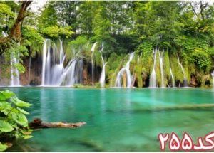 کاشی سه بعدی طرح آبشار از خانه شیک