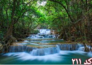کاشی سه بعدی طرح طبیعت از خانه شیک